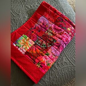 Hand Crafted Vibrant Quilt